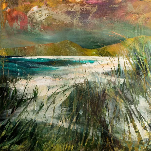 Machair Mix, Greeting Card by Fiona Matheson - Image 2