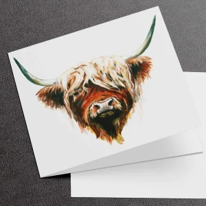 2 Milis of Torrie, Greeting Card by Hilary Barker