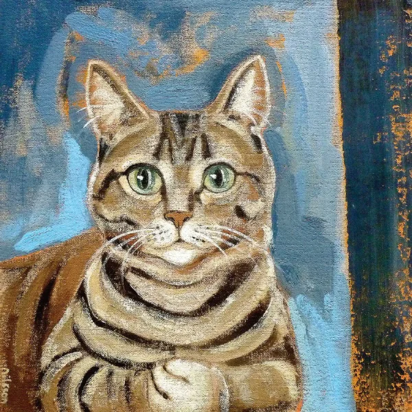 Bernards Stripes, Greeting Card by Ingrid Nilsson - Image 2