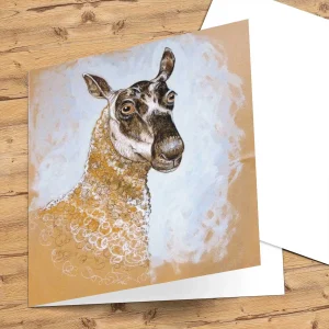 Bernadette, Greeting Card by Ingrid Nilsson