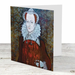 Sangre De Maria, Greeting Card by Ingrid Nilsson