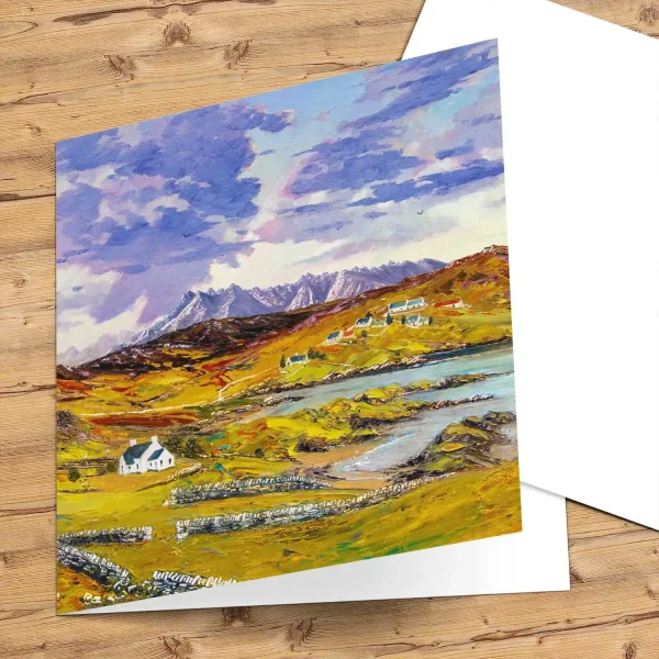 Ullinish, Greeting Card by John Bathgate