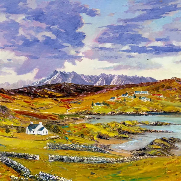 Ullinish, Greeting Card by John Bathgate - Image 2