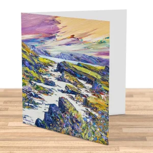 West Lewis Crofts, Greeting Card by John Bathgate