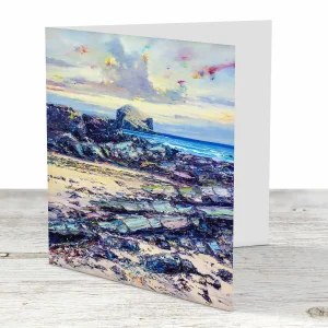 Bass from Seacliff, Greeting Card by John Bathgate