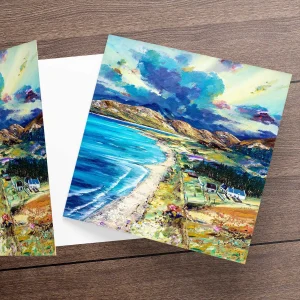 Gruinard Bay, Greeting Card by John Bathgate