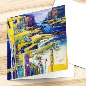 Sea Crofts, Greeting Card by John Bathgate