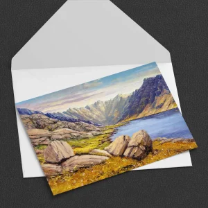 Loch Coruisk, Greeting Card by John Bathgate