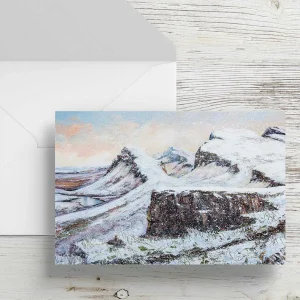 Quiraing, Skye, Greeting Card by John Bathgate