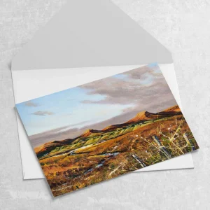 Towards Roag, Greeting Card by John Bathgate
