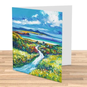 Fiscavaig, Isle of Skye, Greeting Card by Jean Feeney