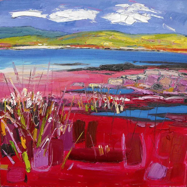 Down to the White Sands, Greeting Card by Judith I Bridgland - Image 2