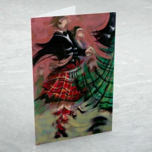 On Your Toes, Greeting Card by Janet McCrorie