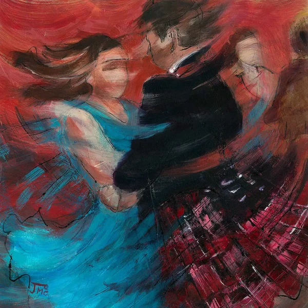 Ceilidh, Greeting Card by Janet McCrorie - Image 2