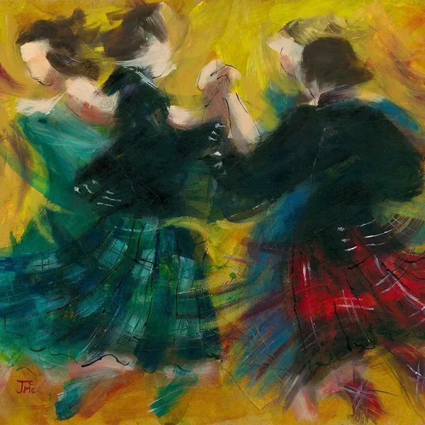 Spinning 4, Greeting Card by Janet McCrorie - Image 2