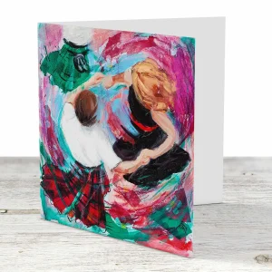 Flyin Roon, Greeting Card by Janet McCrorie