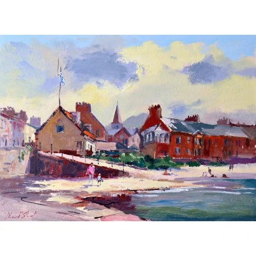 By The Sea North Berwick, Greeting Card by Joseph Maxwell-Stuart - Image 2