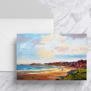 North Berwick, Greeting Card by Joseph Maxwell-Stuart