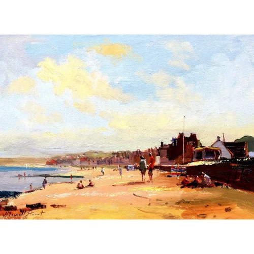 Summertime, North Berwick, Greeting Card by Joseph Maxwell-Stuart - Image 2