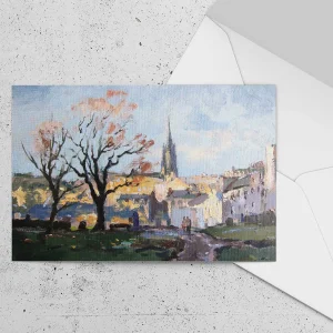Greyfriars Kirkyard, Edinburgh, Greeting Card by Joseph Maxwell-Stuart