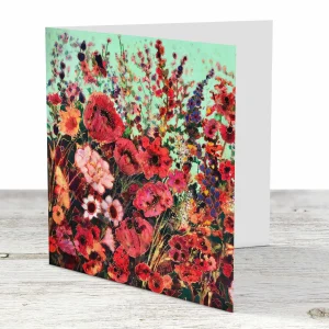 Abundant Blooms, Greeting Card by Keli Clark