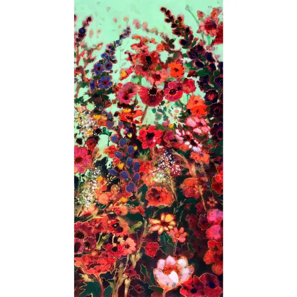 Abundant Blooms Portrait, Greeting Card by Keli Clark - Image 2