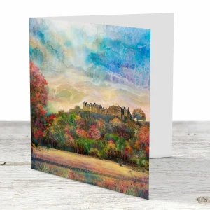 Stirling Castle, Greeting Card by Lee Scammacca