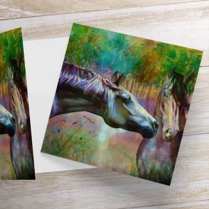 Gees, Greeting Card by Lee Scammacca
