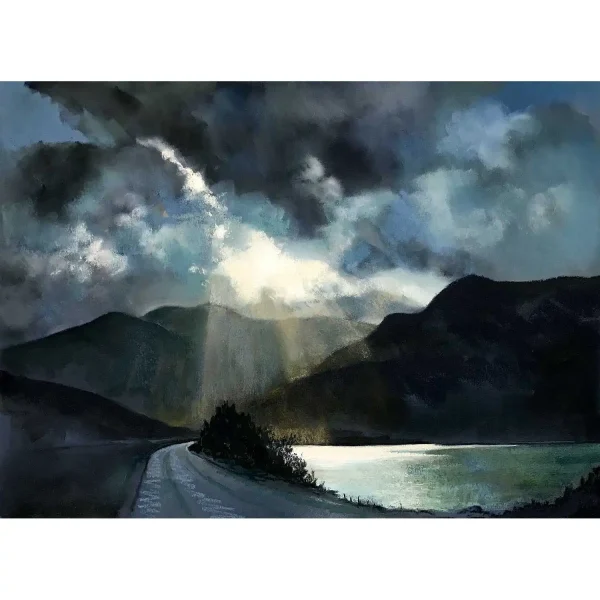A Shaft of Light, Greeting Card by Margaret Evans - Image 2