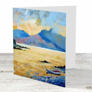 Mellow, Skye, Greeting Card by Margaret Evans