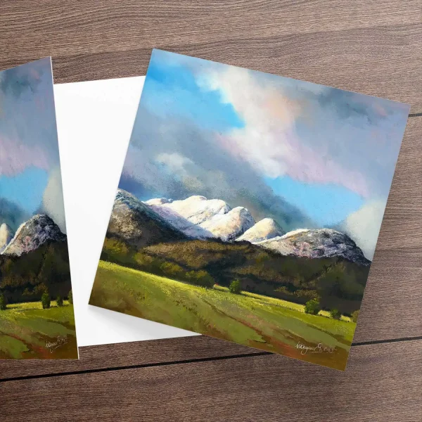 Glen Artney from Comrie, Greeting Card by Margaret Evans
