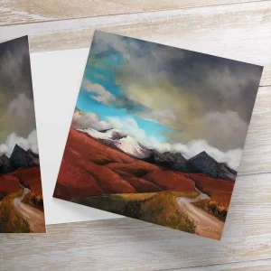 Glen Brittle Revisited, Greeting Card by Margaret Evans