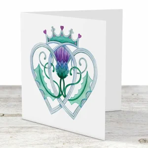 Luckenbooth, Greeting Card by Marjory Tait