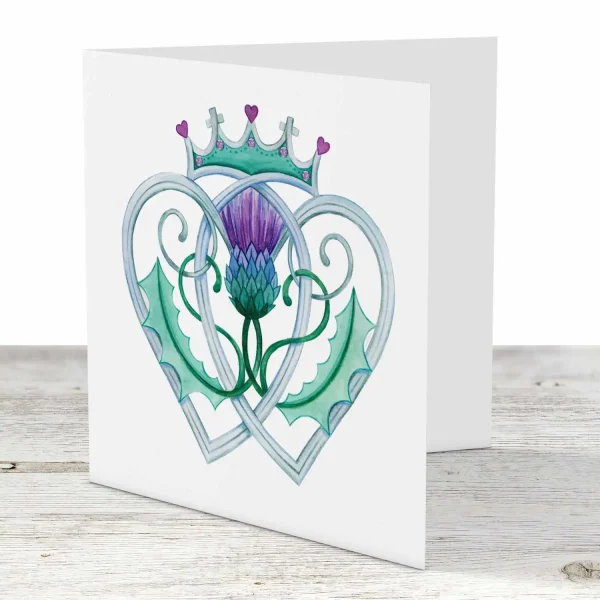 Luckenbooth, Greeting Card by Marjory Tait
