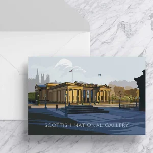 Scottish National Gallery, Greeting Card by Peter McDermott