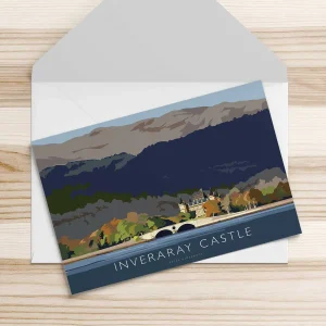 Inveraray Castle, Greeting Card by Peter McDermott