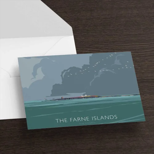 The Farne Islands, Greeting Card by Peter McDermott