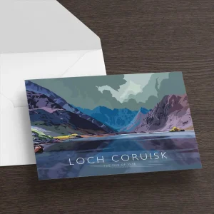 Loch Coruisk, Greeting Card by Peter McDermott