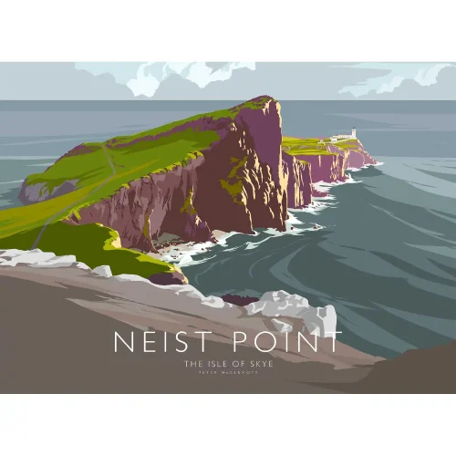 Neist Point, Greeting Card by Peter McDermott - Image 2