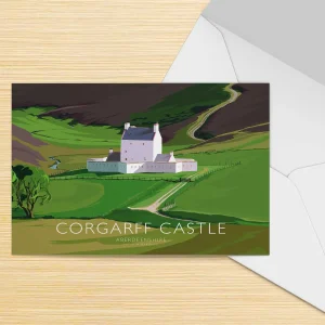 Corgarff Castle, Greeting Card by Peter McDermott