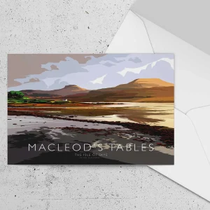 MacLeod's Tables, Greeting Card by Peter McDermott