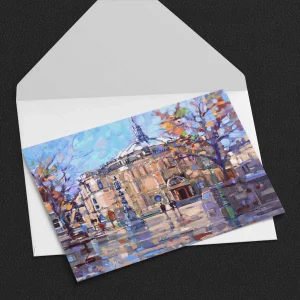 McEwan Hall Edinburgh, Greeting Card by Peter Foyle