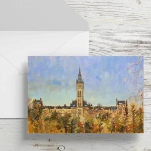 Glasgow University, Greeting Card by Peter Foyle