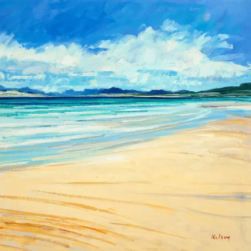 Deserted Beach Harris, Greeting Card by Robert Kelsey - Image 2