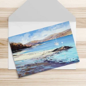 Low Tide, Greeting Card by Robert Kelsey
