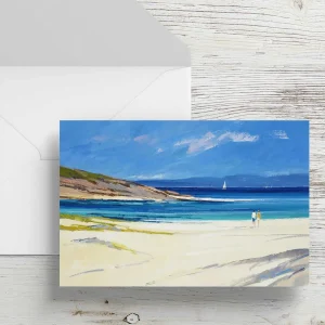 North Shore Iona, Greeting Card by Robert Kelsey