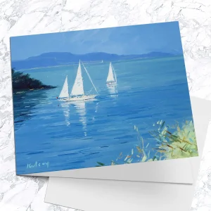 Slipping Away, Greeting Card by Robert Kelsey