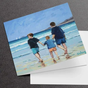 The Brothers, Greeting Card by Robert Kelsey