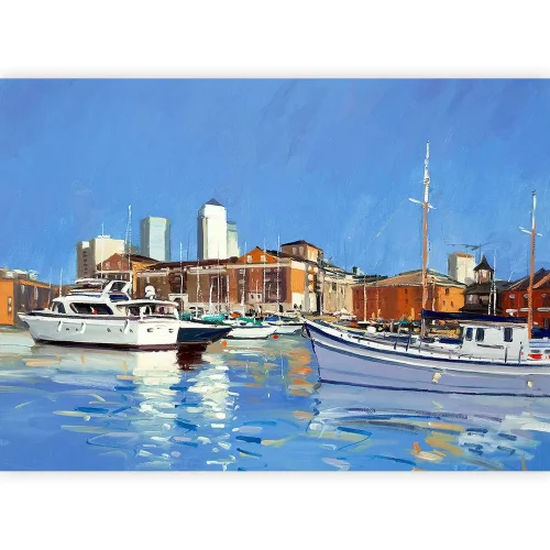 Limehouse Blue, Greeting Card by Robert Kelsey - Image 2