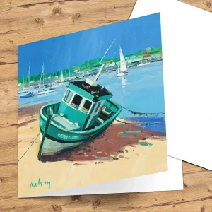 Beached, Greeting Card by Robert Kelsey
